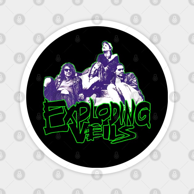 Exploding Veils Magnet by TeeShawn